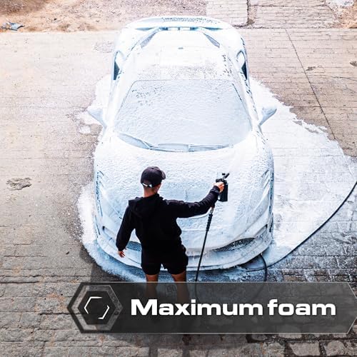 Foam Cannon PRO for Pressure Washers, 1/4" Quick Connect, Thick