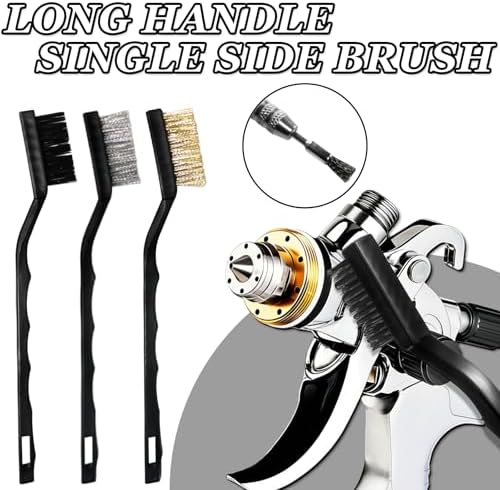 Spray Gun Cleaning Kit, Universal Paint Gun Cleaner Brushes Set, Paint Sprayer Cleaning Kit