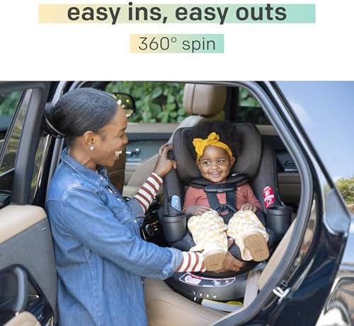 Chili Spin SI 360 Rotating Convertible Car Seat, 2-in-1 Rear & Forward