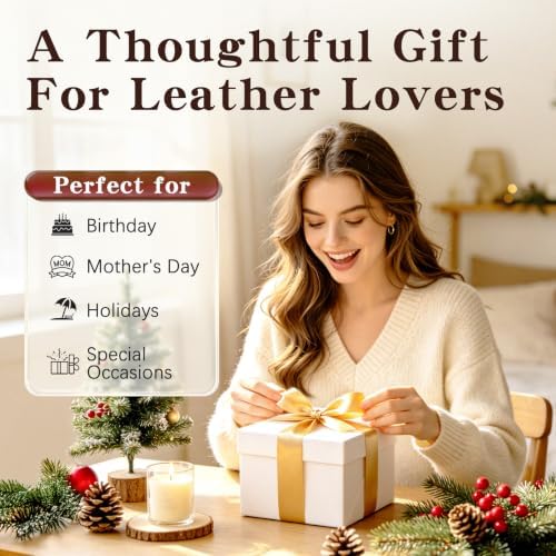 Leather Purse Cleaner and Conditioner Kit for Handbags & Wallets
