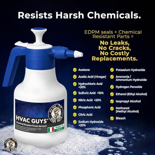 Handheld Chemical Pump Sprayer with 360° Spray Angle