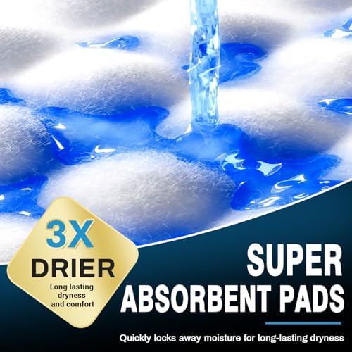 Disposable Bed Pads 36" x 36" 50 Count for Adults, Kids, Puppy Training