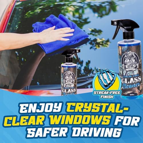 Salty Captain Ultimate 15-Piece Car Cleaning Kit – Car Wash Kit