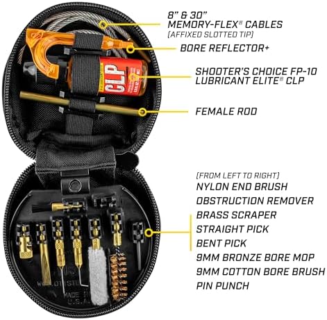 Technology 9MM Pistol Cleaning System