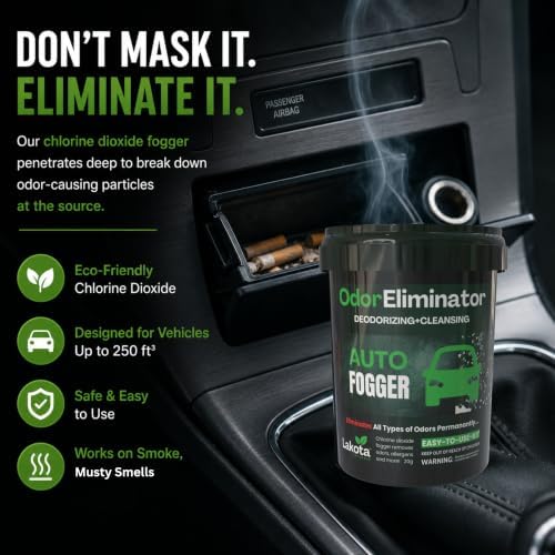 Chlorine Dioxide Car Bomb Odor Eliminator For Car, Scent Bomb Deodorizer