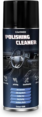 EAWONGEE Interior Car Cleaner & Protectant, 450ml, Multi-Surface Polish for Plastic, Leather, Vinyl