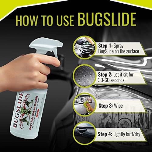 Bug, Tar & Tree Sap Remover for Cars, 32 oz Detail Kit with Towel