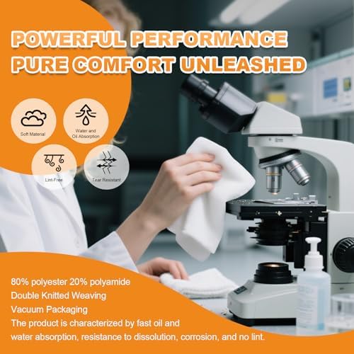 Microfiber Cloths 9"x9"(50 Pcs,200GSM)