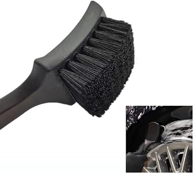 Wheel Brush Tire Brush Car Wash Brush Tire Brush Car Carpet Cleaner Used for Cleaning Car Tires, Wheels and Carpets, wit