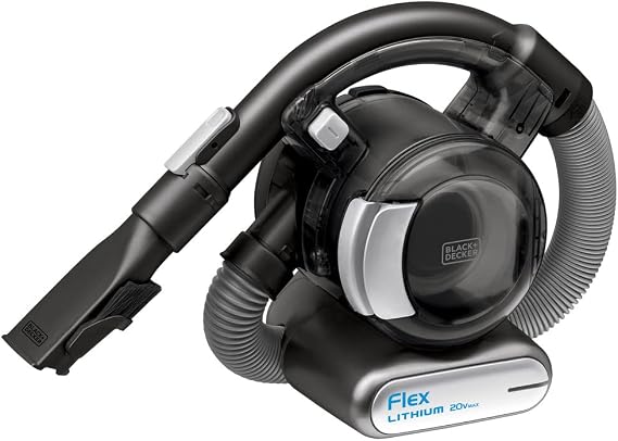 BLACK+DECKER 20V Max Flex Cordless Stick Vacuum with Floor Head and Pet Hair Brush (BDH2020FLFH)
