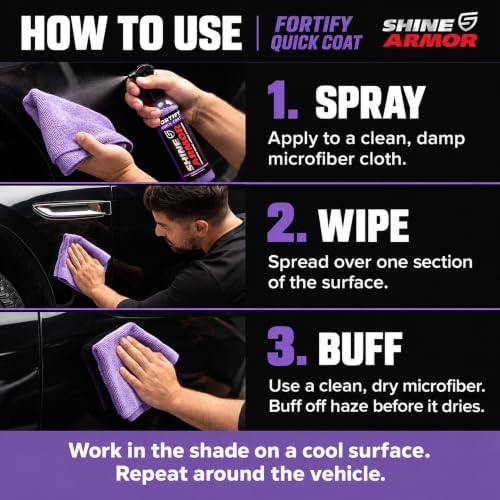 Fortify Quick Coat Ceramic Coating Spray, 16 fl oz