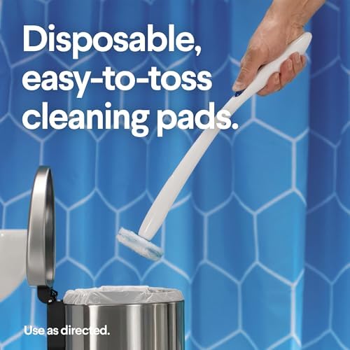 ToiletWand Disposable Toilet Cleaner Refills, 30 Count, Kills 99.9% of Germs and Viruses, Touch-Free Toilet Cleaning, Original Scent