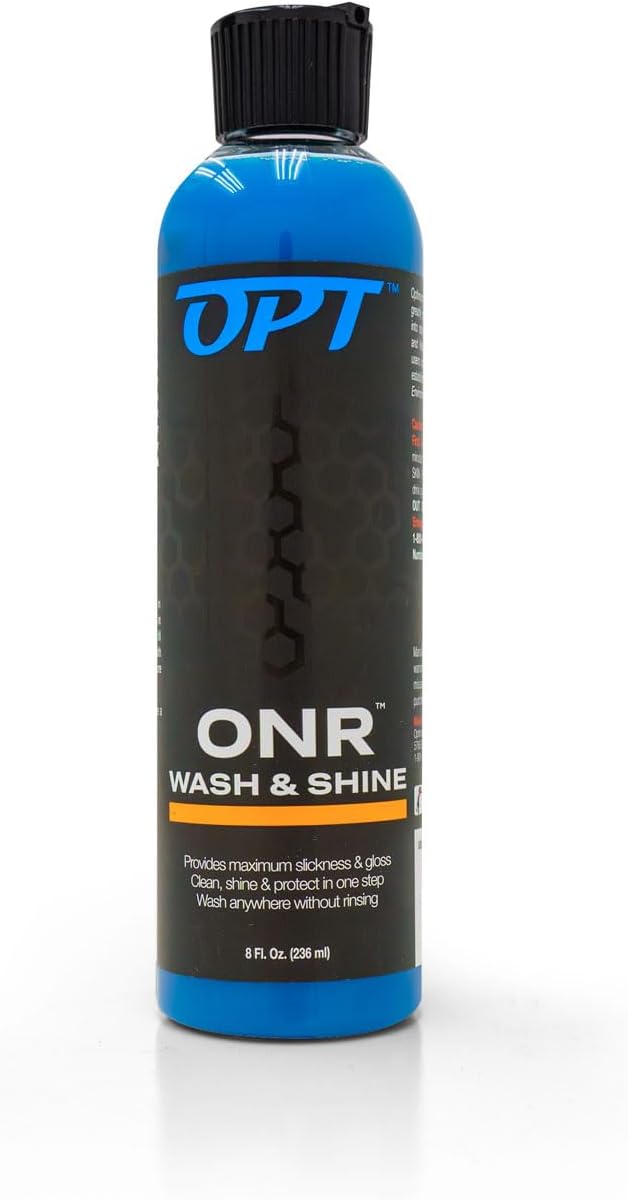 Optimum No Rinse Wash and Shine Version 5 - ONR Rinseless Car Wash Soap for Auto Detailing, Use On Paint, Ceramic Coatin