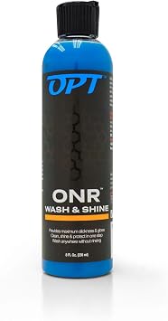 Optimum No Rinse Wash and Shine Version 5 - ONR Rinseless Car Wash Soap for Auto Detailing, Use On Paint, Ceramic Coatin
