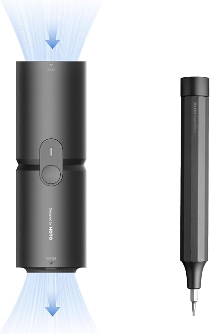 HOTO Handheld Vacuum Cleaner Cordless Bundle with HOTO Precision Screwdriver Sets, 24-in-1 Manual Screwdriver