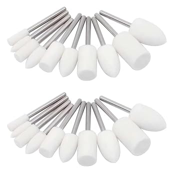 Buffing Wheel Polishing Bits for Dremel Tool Accessories Aluminum Resin Metal Watch Polishing Kit Buffing Pads for Drill