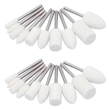 Buffing Wheel Polishing Bits for Dremel Tool Accessories Aluminum Resin Metal Watch Polishing Kit Buffing Pads for Drill