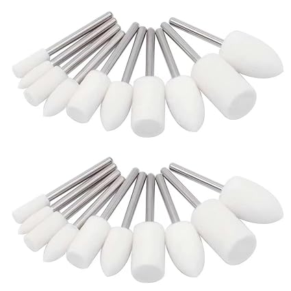 Buffing Wheel Polishing Bits for Dremel Tool Accessories Aluminum Resin Metal Watch Polishing Kit Buffing Pads for Drill