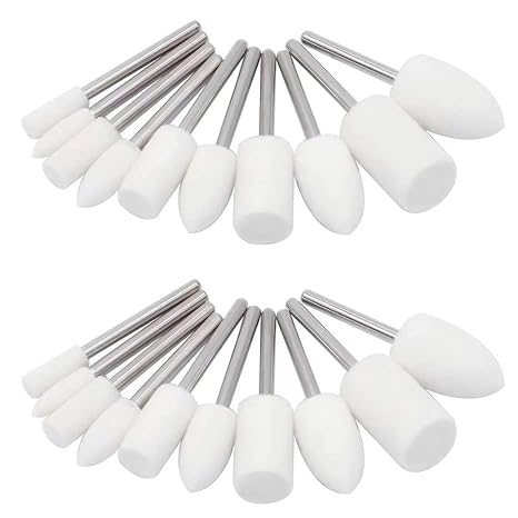 Buffing Wheel Polishing Bits for Dremel Tool Accessories Aluminum Resin Metal Watch Polishing Kit Buffing Pads for Drill