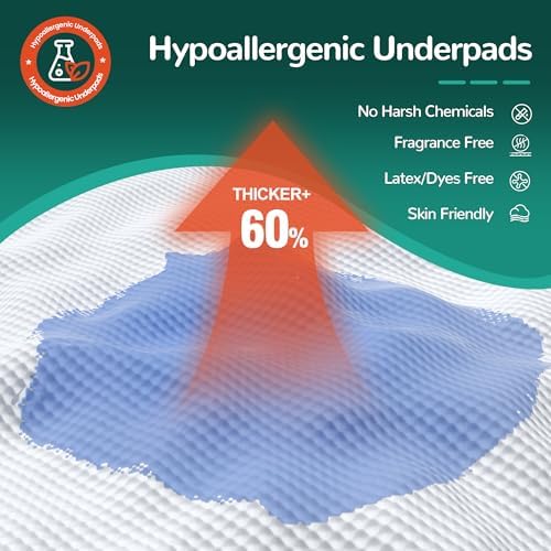 Disposable Bed Pads with Adhesive Strip 30" x 36" (30 Counts)