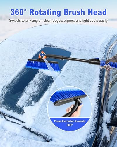 35'' Snow Brush and Ice Scraper for Car Windshield