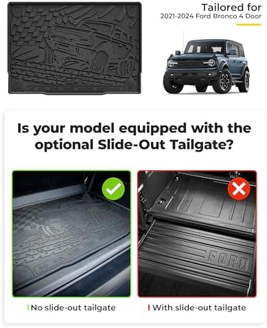Full Protection Mats for Bronco 4 Door 2021-2026 2027