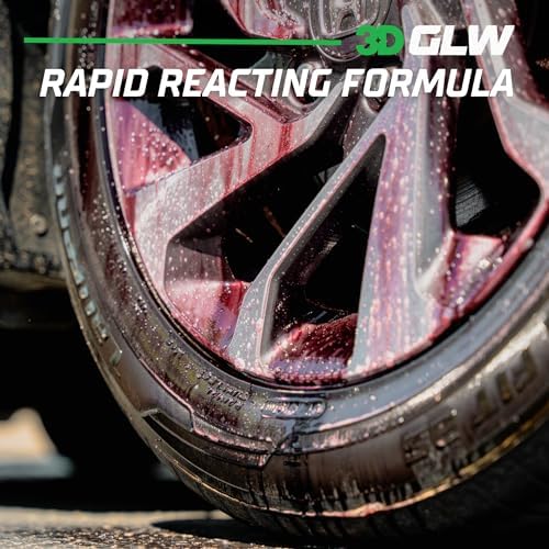 GLW Series Iron Remover – Fast Acting Fallout & Brake Dust Cleaner | pH Balanced Wheel & Paint Decontamination | DIY Detailing Spray | Made in USA |16 oz