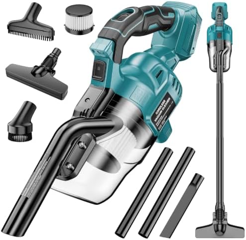 Cordless Handheld Vacuum Cleaner Compatible with Makita 18V Battery