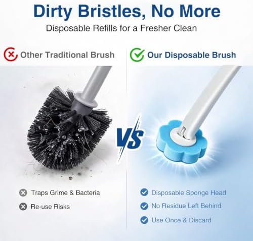 Disposable 30 Rainbow Refills Brush with 2X Water-Activated Cleaning Fluid