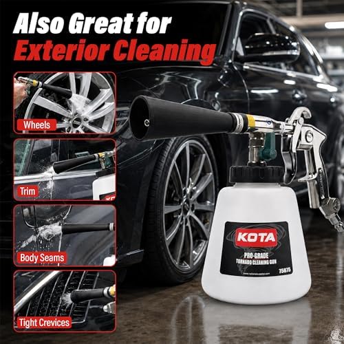 Tornado High Pressure Air Gun Kit, Tornado Car Cleaning Gun, Tornado Air Gun for Detailing, Auto Detailing Tornado, High Pressure Tornado Air Hose Nozzle, Detailing Tornado Gun (75875)