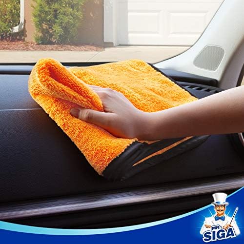 Professional Microfiber Towels for Cars, Scratch Free, 12 Pack