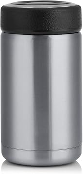 TOPINCN 380ML Thermal Cup, Stainless Steel Vacuum Thermal Insulated Travel Mug Bottle Flask Coffee Cup Temperature Retai