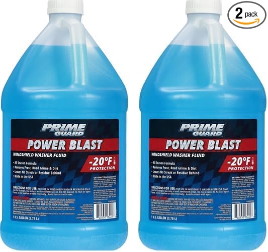 Prime Guard Power Blast -20ºF Windshield Washer Fluid - 1 Gallon | SKU: 92006 (Pack of 2)