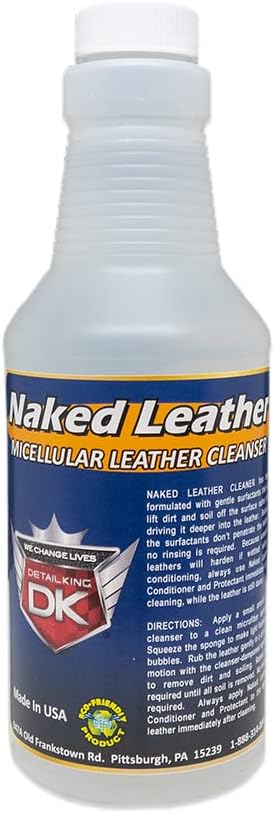 Detail King Naked Leather for King Ranch Leather - Cleaner - 16oz