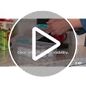 Storage Bins with Lids |Made in USA| 6 Qt - (4-Pack) - Clear