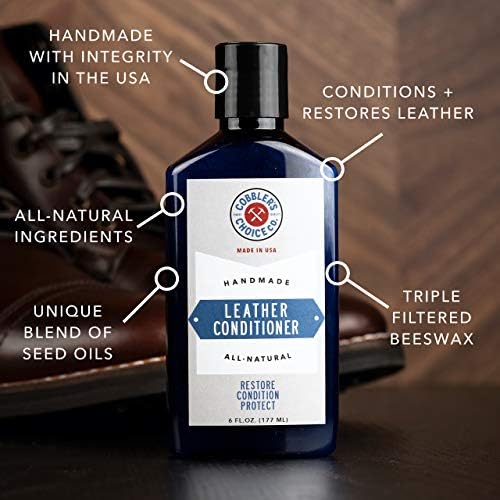Cobbler's Choice Leather Conditioner - For Shoes & Boots - All-Natural