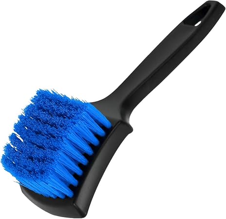 smilfuy 8.3×2.5 Inch Carpet Cleaning Brush, Scrub Brush for Floor Mats, Car Wheel Hub Cleaning Brush for Car Interior an