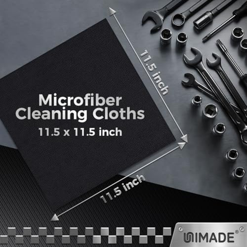 Microfiber Cleaning Cloth, 100 Pack Microfiber Towels for Cars