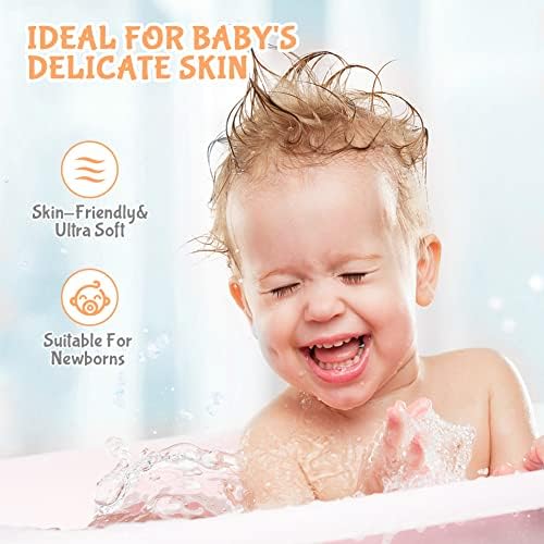 Baby Washcloths 50-Pack, Microfiber Coral Fleece Baby Face Towels, Soft and Absorbent Wash Cloths for Newborns, Infants and Toddlers, Gentle on Delicate Skin for Face Hands and Body, 7x9 Inch