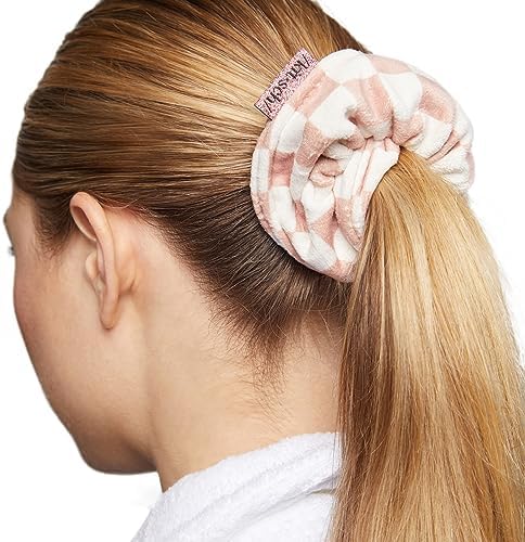 Microfiber Quick-Dry Hair Towel Scrunchie - Terracotta, 2 pcs