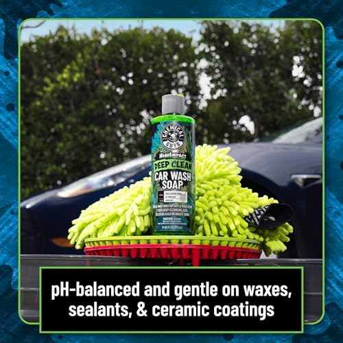 High Impact Deep Cleaning Car Wash Soap, High Suds, 64 oz