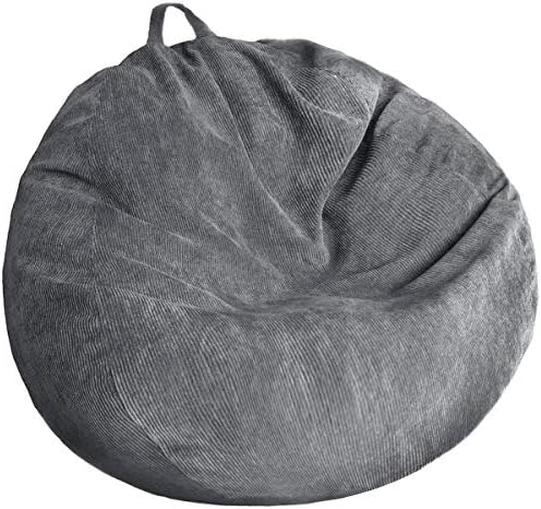Stuffed Animal Storage Bean Bag Chair Cover (No Filler) Washable