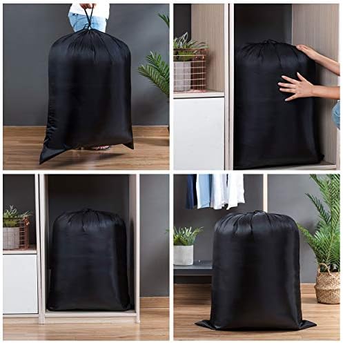 Extra Large Laundry & Storage Bag (43"x55", Black)