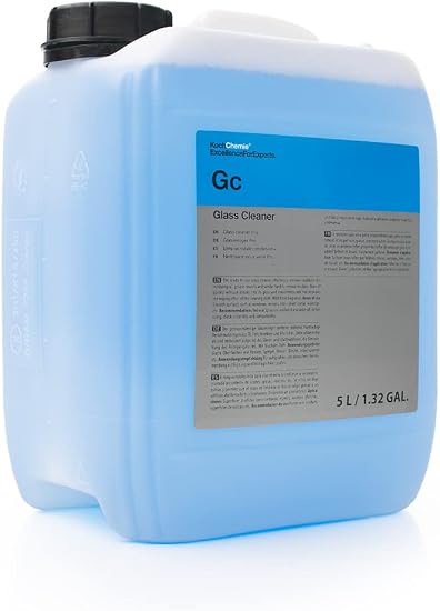 KOCHCHEMIE - Glass Cleaner - Effortlessly Removes Stubborn Dirt, Oil, Grease, Insects, and Residues; Ready-To-Use Streak