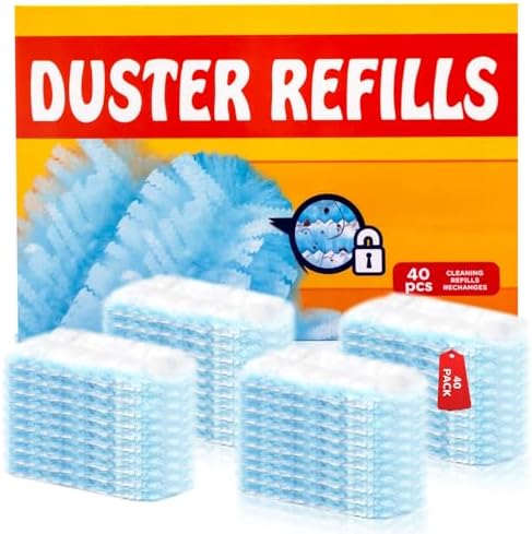 40 Count Electrostatic Duster Refills for Swiffer Dusters