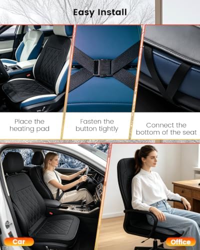 Car Seat Cushions - Foldable Portable Car Seat Cover