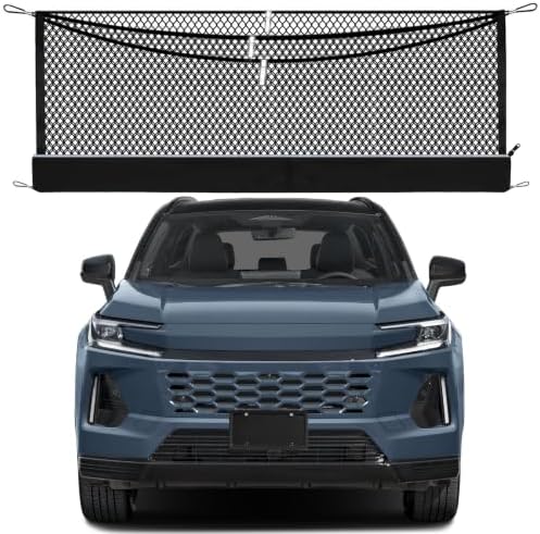 3-Layer Cargo Net for Toyota RAV4 2026-2027, Zoned Storage Trunk Net
