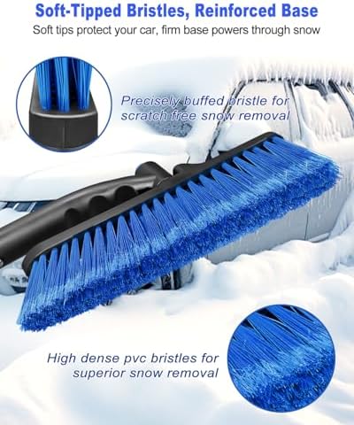 35'' Snow Brush and Ice Scraper for Car Windshield