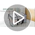 4-Pack Oversized Moving Bags with Reinforced Handles, Heavy-Duty Storage Tote for Clothes, Moving Supplies (Clear, 4-Pack)