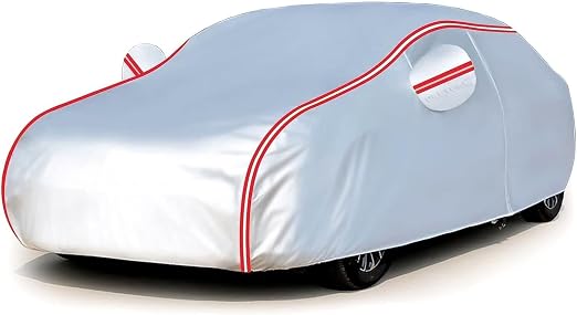 car Waterproof Cover for vw New Beetle 1997–2011,Dustproof and Breathable Salagt car Waterproof Cover with Storage Bag F